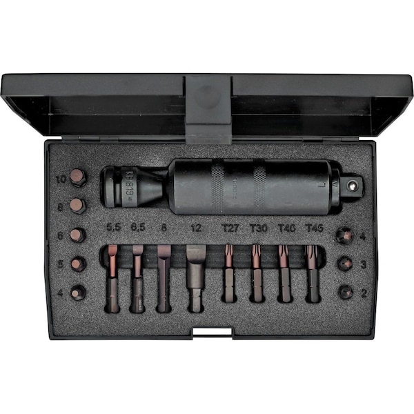 Impact Driver Set, Hand-Operated, 1/2"